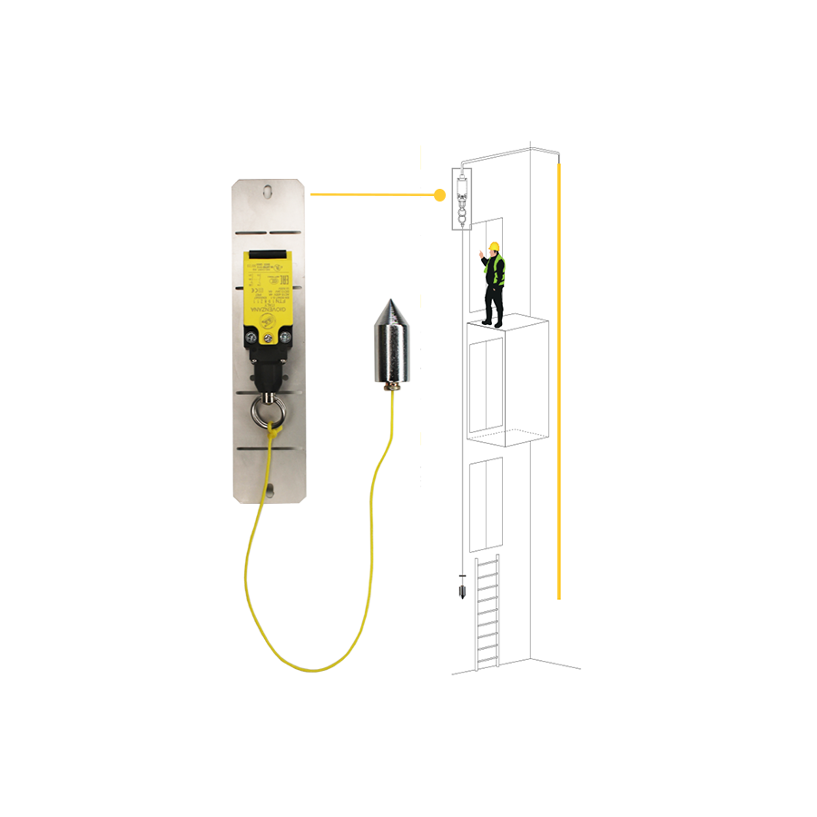 Lankový koncový spínač s příslušenstvím FTN198Z11_50m