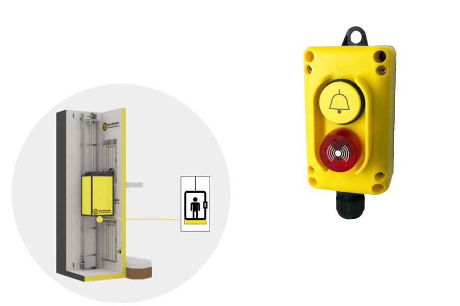 Ovladač pro signalizaci a přemostění výtahu dle ČSN EN81-20